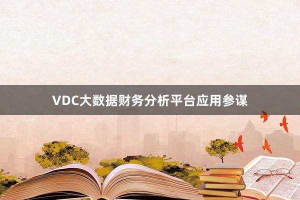 VDC大数据财务分析平台应用参谋